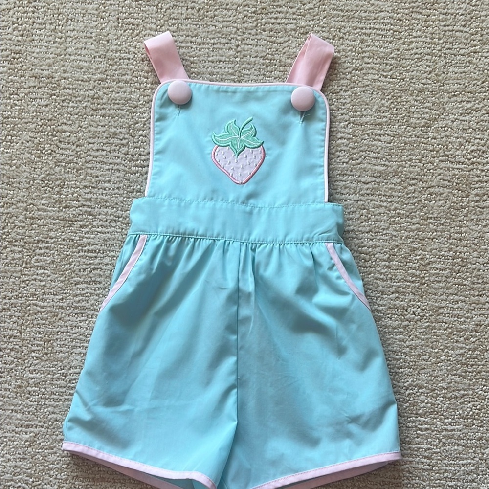 Strawberry Overalls